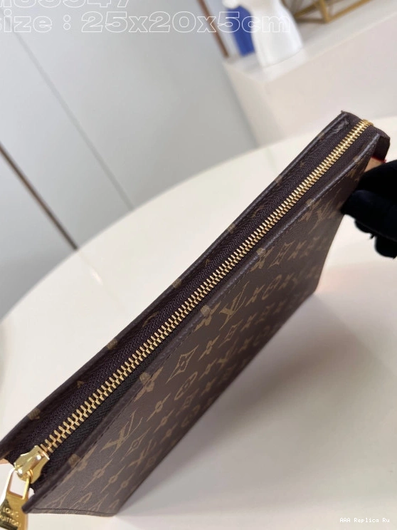 AAA Replica Ru VUITTON Toilette-25*20*5.5cm Poche LOUIS 0712